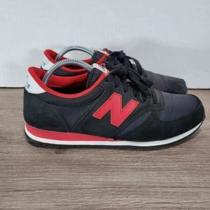 New Balance U420SNRK Classic Men's Size 7.5 Red Black Shoes (Fits as Wmns Sz 9)